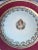 Antique Vintage Bawo & Dotter Marie Antoinette Portrait Beaded Cranberry & Gold Cake Plate For Sale - Image 9 of 13