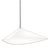 Emily I Pendant Light in White Semi-Matte by Daniel Becker for Moss Objects For Sale