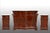 Antique Louis Philippe Neapolitan Bedside Tables in Mahogany with Marble Tops, 19th Century, Set of 2 For Sale - Image 6 of 7