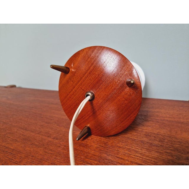 Opaline Glass Tripoid Table Lamp, 1960s For Sale - Image 14 of 17