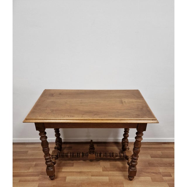 1940s Small Italian Louis XIII Style Writing Desk, 1940s For Sale - Image 5 of 17