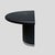 Demi Lune Consoles Tables in Black Lacquer, 1980s, Set of 2 For Sale - Image 11 of 13