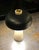 Porcini Travertine Black Table Lamp For Sale - Image 10 of 10
