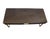 2010s Martin Furniture Axis Collection Contemporary Modern 64" Writing Desk - Mocha Finish W. Bronze Finished Metal Frame For Sale - Image 5 of 15