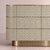Veyra Chevron Inlay Six-Drawer Dresser - Olive Green by House of Jaipur For Sale - Image 6 of 7