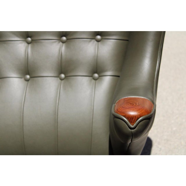 Wood Papa Bear and Ottoman by Hans Wegner for Pp Møbler For Sale - Image 7 of 11