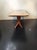 Italian Table in Brass and Cherry, 1950s For Sale - Image 12 of 14