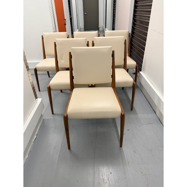 Set of 6 Holly Hunt Côte Dining Chairs These are spectacular. Beautifully to look at and beautifully made. Sumptuous...