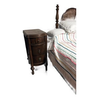 Early 19th Century Bed Frame Accent Cabinet For Sale