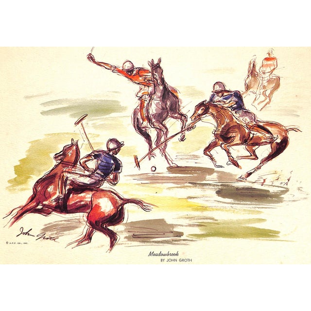 John Groth Publisher: Argosy Picture Publishing Co., Inc 1953 Art Sz: 11"H x 14"W