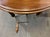 Brown Victorian Style Oval Mahogany Table with One Extension For Sale - Image 8 of 18