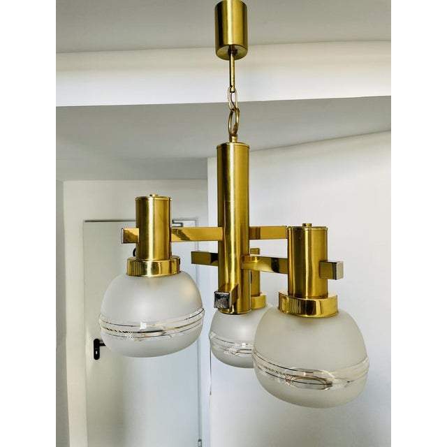 Pendant Lamp by Gaetano Sciolari for Sciolari, 1970s For Sale - Image 11 of 18