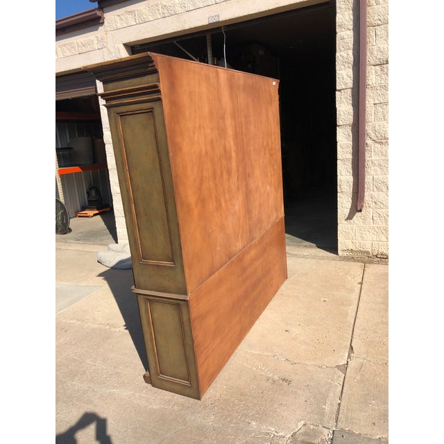 Large Green and Gold Accent Display by South Cone Chairish