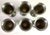 Empire Pewter Co.-founded in 1946 -makers of fine pewter Six weighted pewter cordials