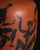 Black Hand-Painted Ceramic Vase by Dietmar Liedke for Karlsruher Majolika, 1970s For Sale - Image 8 of 12