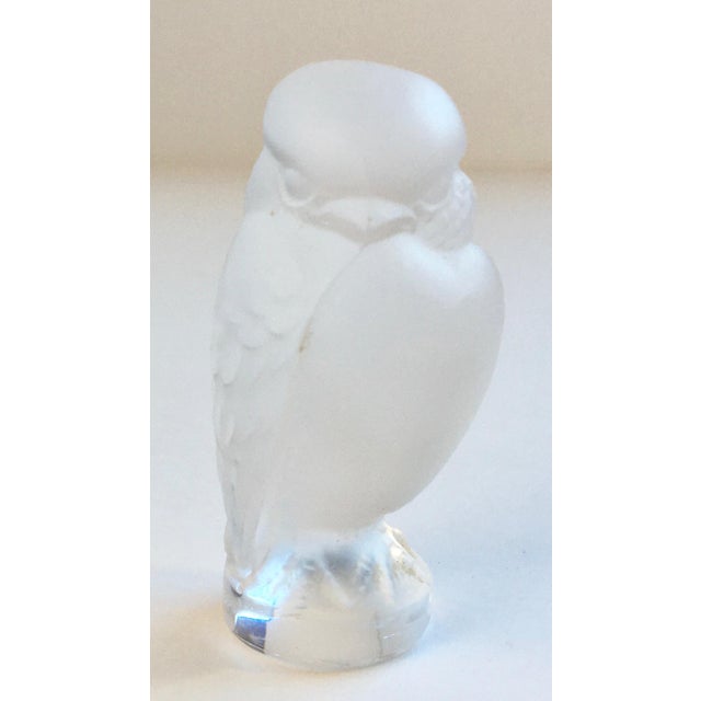 Lalique Crystal Bird Figurine Chairish