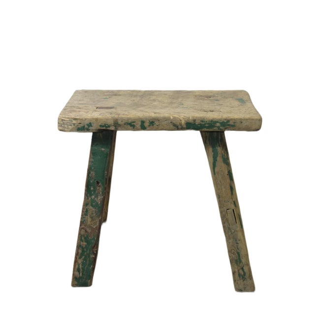 Chinese Vintage Shandong Farmer's Stool or Accent Table For Sale - Image 3 of 6