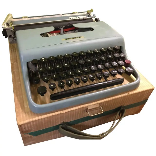 1960s Olivetti Lettera 22 Typewriter
