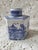 1970s Andrea by Sadek Blue & White Porcelain Tea Canister or Vessel For Sale - Image 5 of 6