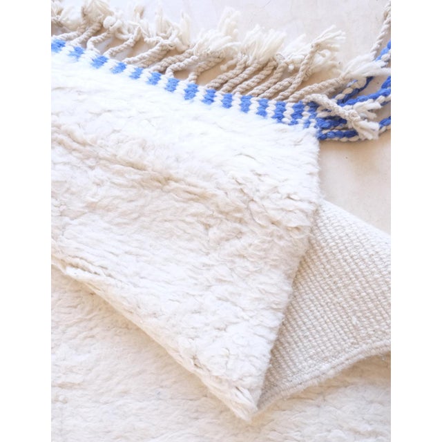 Moroccan Tree Design Wool Rug - 11.3 X 8.2 Ft For Sale - Image 4 of 8