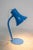 Small Vintage Blue Table Lamp, 1960s, in Flawless conditions. Designed 1960 to 1969 Up to 250V (Europe/UK Standard).The...