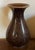Early 20th Century Antique Early 20th Century Japanese Brown Speckled Glaze Baluster Shape Porcelain Vase For Sale - Image 5 of 17
