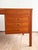 Mid-Century Modern Teak Executive Desk with Leather Inlay, 1970s For Sale - Image 11 of 18
