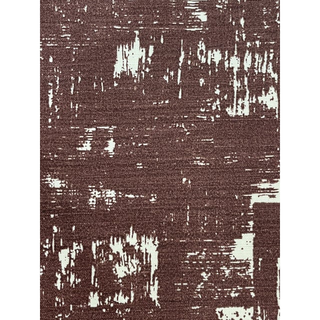 2000 - 2009 Alan Campbell for Quadrille Shadows Linen Fabric For Sale - Image 5 of 7