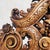Large 19th Century Mirror in Carved Wood, Italy For Sale - Image 10 of 18