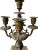 1940s Brass Candelabra Pair With Five Arm Design in Rococo Style For Sale - Image 12 of 12