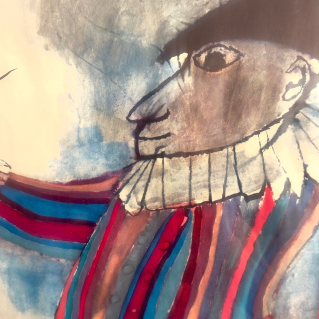 Ben Shahn Ben Shahn Exhibition Promotional Poster, Circa 1962 For Sale - Image 4 of 15
