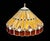 Amber Antique Tiffany Style Light Lamp Shade For Sale - Image 8 of 18