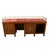 Antique Art Deco Jewelry Store Display Case Counter Walnut Bronze Glass 1920 For Sale - Image 12 of 18