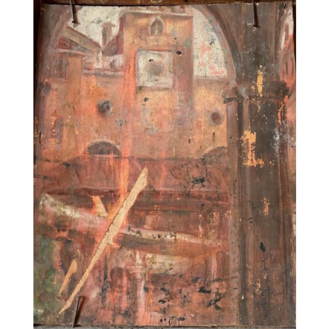 Circle of François Boucher, Seated Bather (Baigneuse Assise), Oil on Panel For Sale - Image 7 of 10