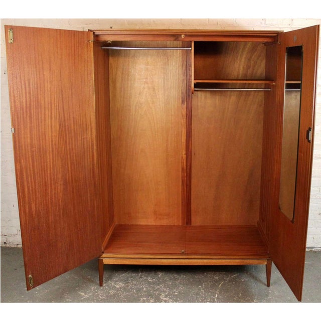 Mid-Century Modern Mid-Century Teak Armoire by McIntosh Furniture For Sale - Image 3 of 12