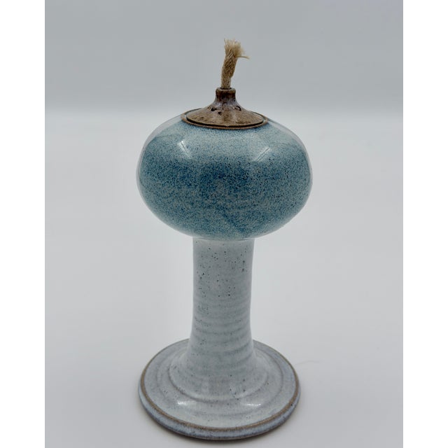 Danish Oil Lamp by Jette Hellerøe, 1960s For Sale - Image 6 of 6