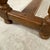 Brown Antique Oak Benches with Turned Legs, 1920s, Set of 2 For Sale - Image 8 of 15