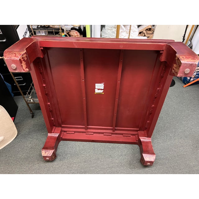 Ethan Allen Ming Dynasty Red Coffee Table Chairish