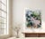 An original acrylic on canvas by the American painter Karen Silve, a tall vertical work standing over five and a half...