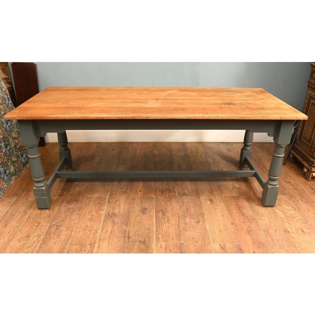 English Farmhouse Dining Table For Sale - Image 12 of 12