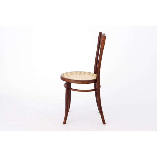 Vintage Bentwood Desk Chair, Austria, 1930s For Sale - Image 4 of 10