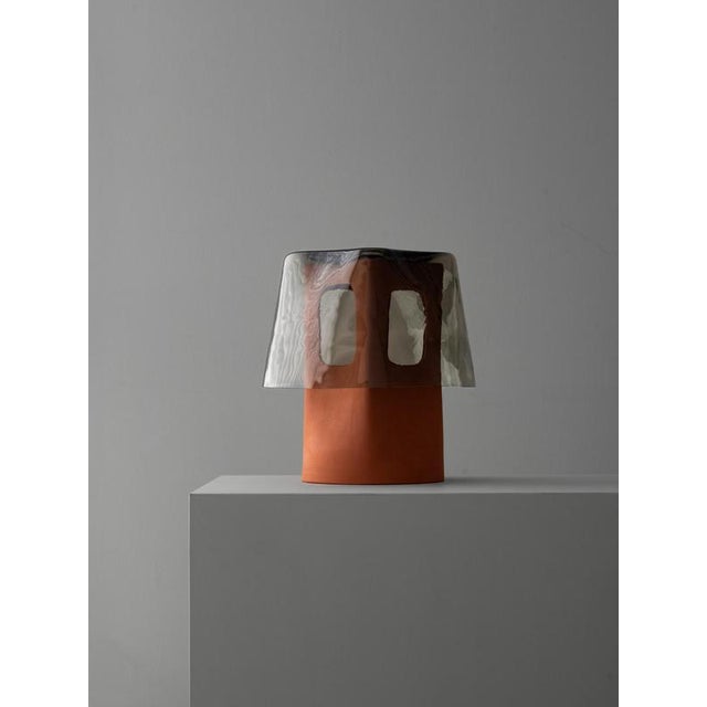 Mesia Ceramic Table Lamp by Luis Gimeno For Sale - Image 11 of 16