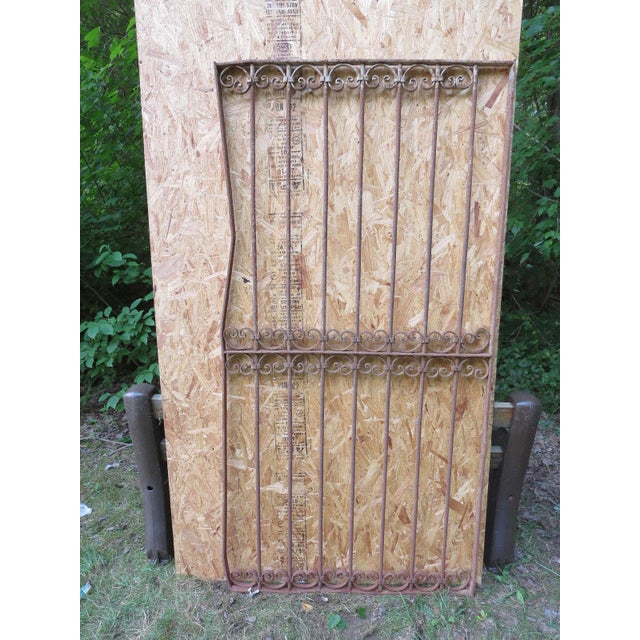 Wonderful piece of architectural salvage to be used as part of a gate or garden fence. Heavy, tight and sturdy. U Piece...