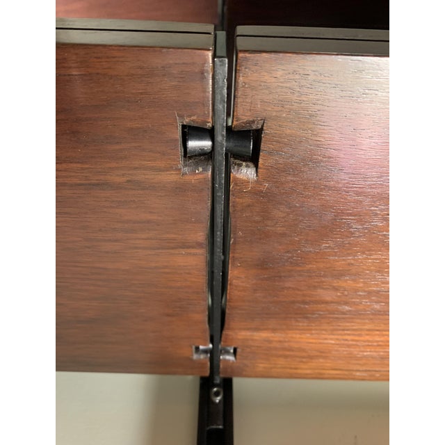 Modular Bookcase in Rosewood by Osvaldo Borsani for Tecno, 1960s For Sale - Image 12 of 13