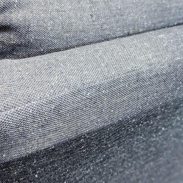 Textile West Elm Modern Lounge Chair For Sale - Image 7 of 10