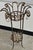 Late 20th Century Pier Luigi Colli Style Forged Wrought Golden Iron Tiered Plant Stand For Sale In Washington DC - Image 6 of 9