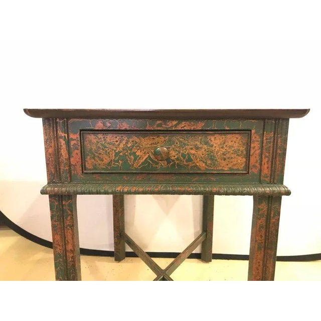 Chinoiserie Decorated End Table by South Hampton Furniture For Sale - Image 4 of 12