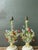 White Vintage Floral Bouquet Tole Table Lamps - Pair For Sale - Image 8 of 18