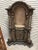 Rare Hand Painted Spanish 1800s Corner Cupboard For Sale - Image 12 of 17