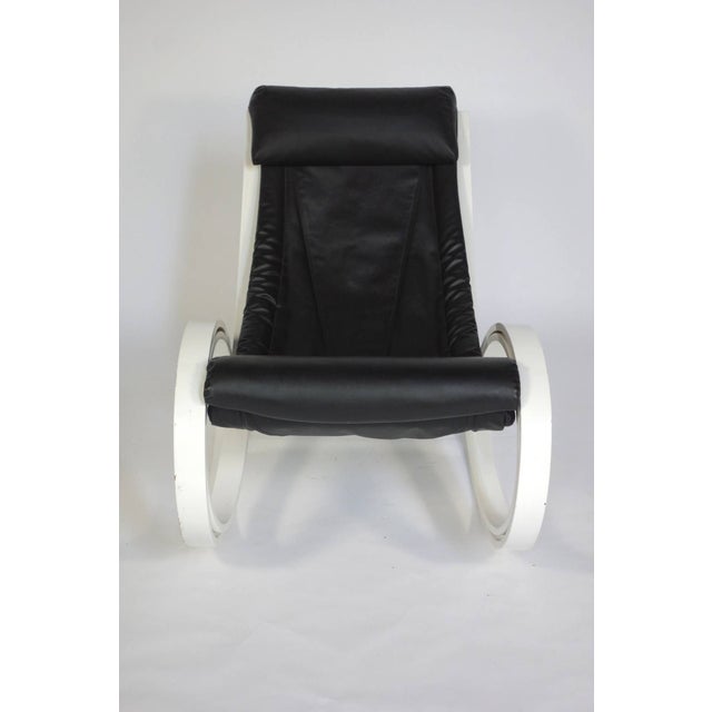 Gae Aulenti Gae Aulenti Iconic Rocking Chair For Sale - Image 4 of 5